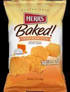 Baked! Cheddar & Sour Cream Crisps